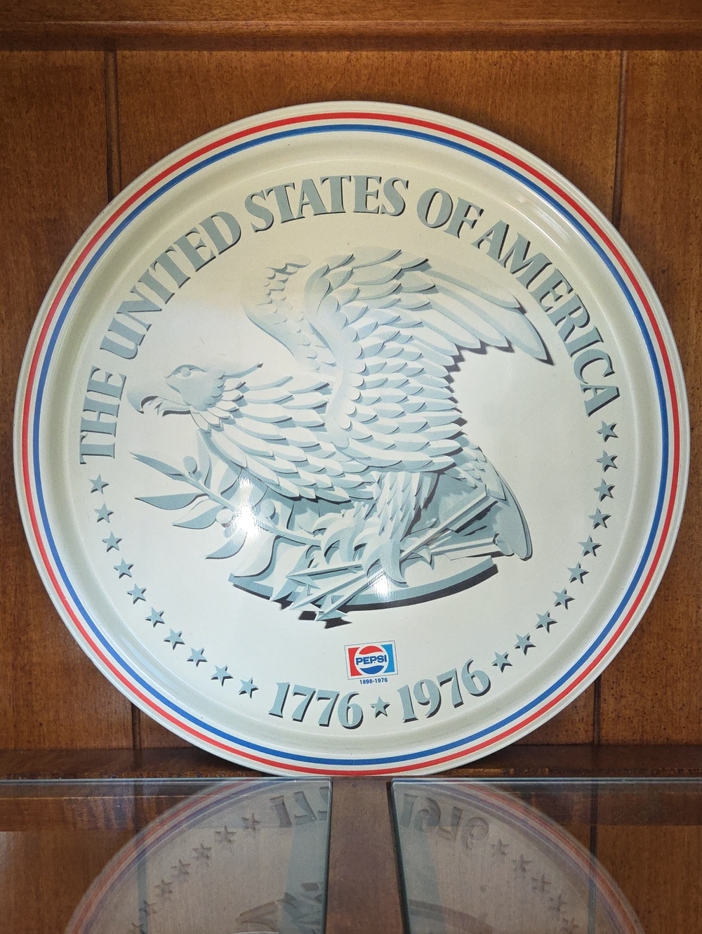 Vintage 1976 Pepsi Bicentennial Serving Tray